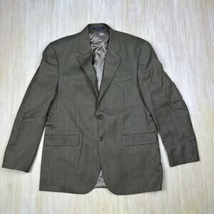Lauren Ralph Lauren Marshall Fields 100% Wool Two Button Blazer Sport Coat 41R